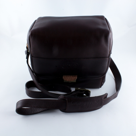 Contax G1 Kit Bag Brown Leather 9X5X8