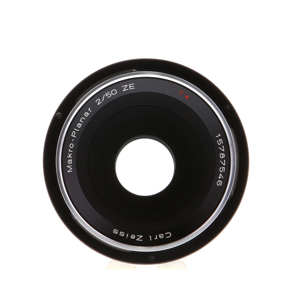 Zeiss 50mm f/2 Makro-Planar ZE T* Manual Focus Lens for Canon EF-Mount, Black | 67