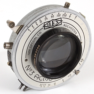 Ilex 7 1/2 in. (190mm) f/4.5 Paragon Anastigmat #3 Acme BT (50MT) Lens for 4x5