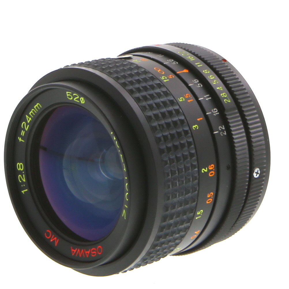 24mm f/2.8 Manual Focus Breech Lock Lens for Canon FD-Mount | 52
