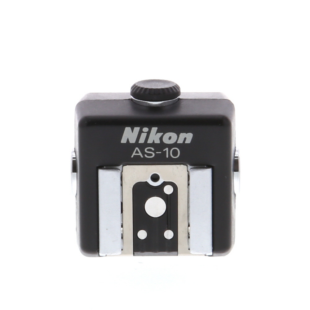 Nikon AS10 TTL Multi-Flash Adapter, Late - With Locking Pin Hole (for SB-22S, SB-16B, SB-28, SB-50DX, SB-27)