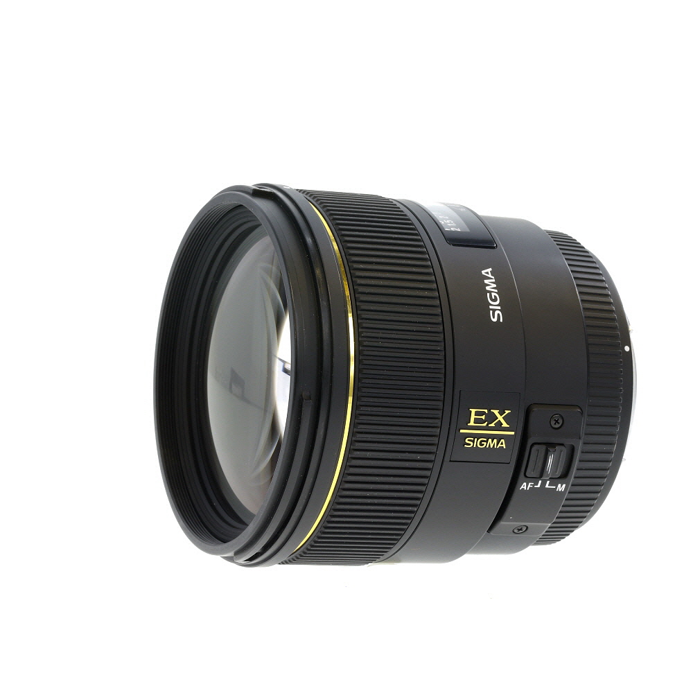 Sigma 85mm f/1.4 EX DG HSM Lens for Canon EF-Mount | 77