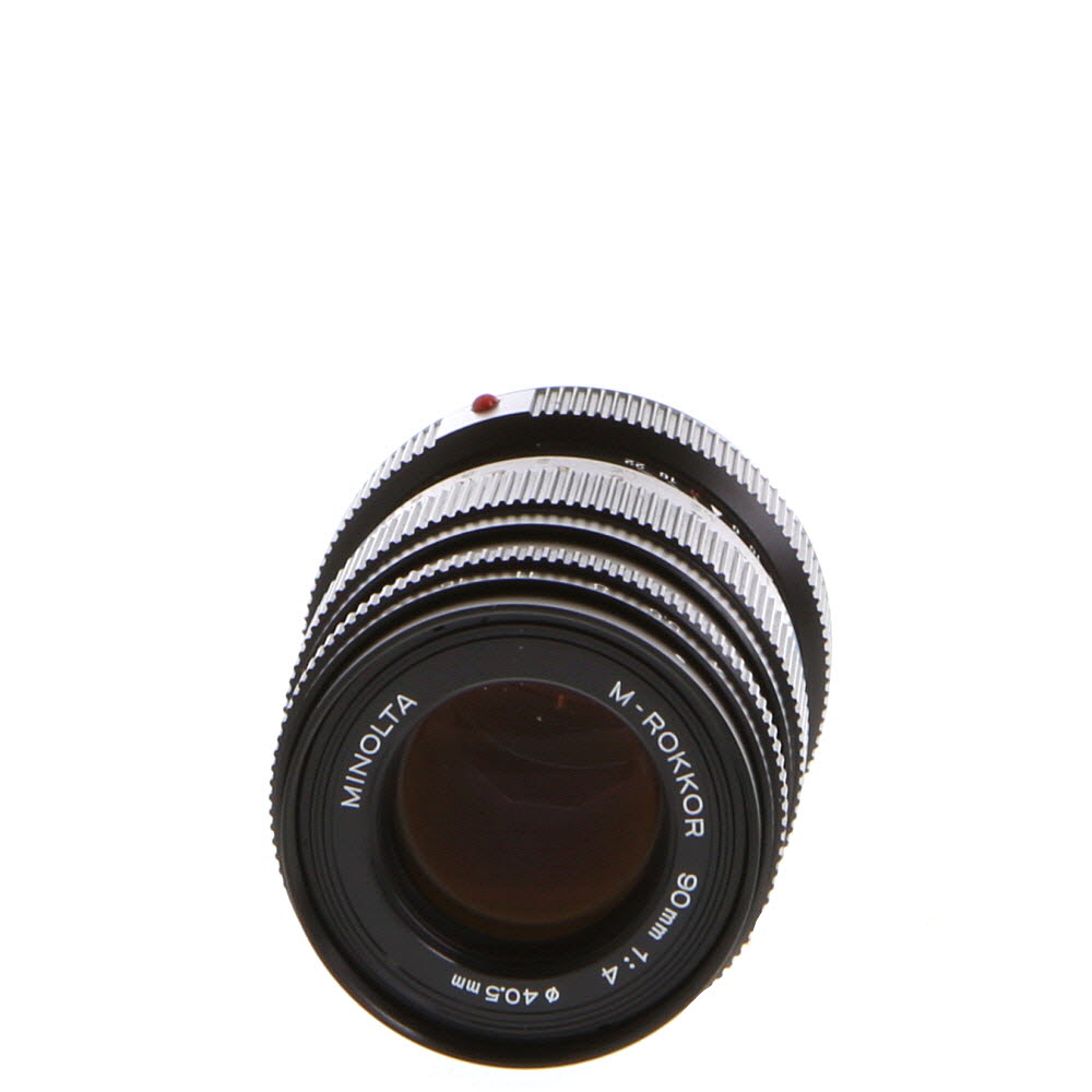 Minolta 90mm f/4 M-Rokkor Lens for Leica M-Mount, Japan, Black | 40.5