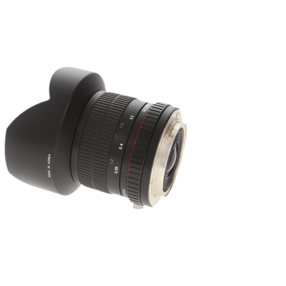 Rokinon 14mm f/2.8 ED AS IF UMC Manual Lens for Canon EF-Mount with Built-in Hood