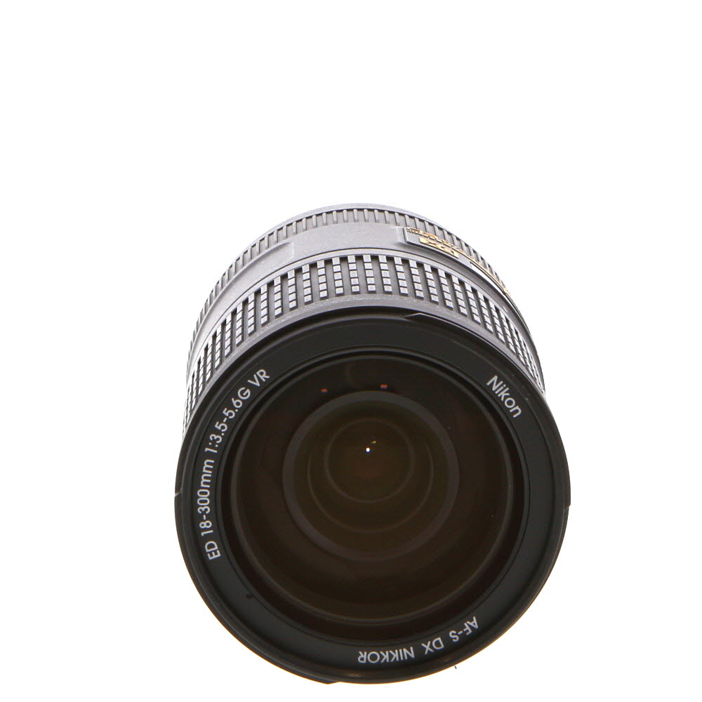 Nikon AF-S DX Nikkor 18-300mm f/3.5-5.6 G ED IF VR Autofocus APS-C Lens, Black | 77