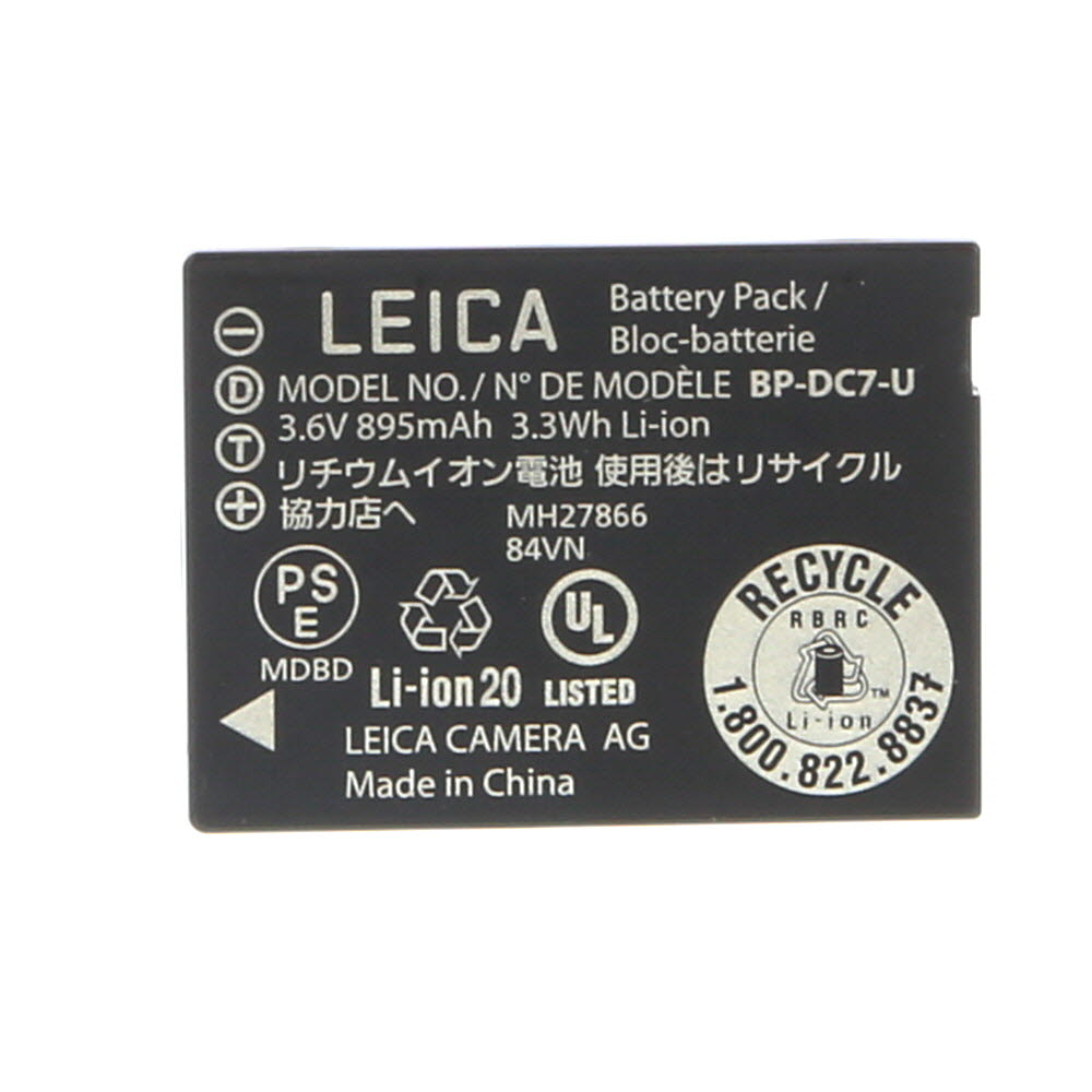 Leica BP-DC7-U Battery for V-Lux 30, 40 18702