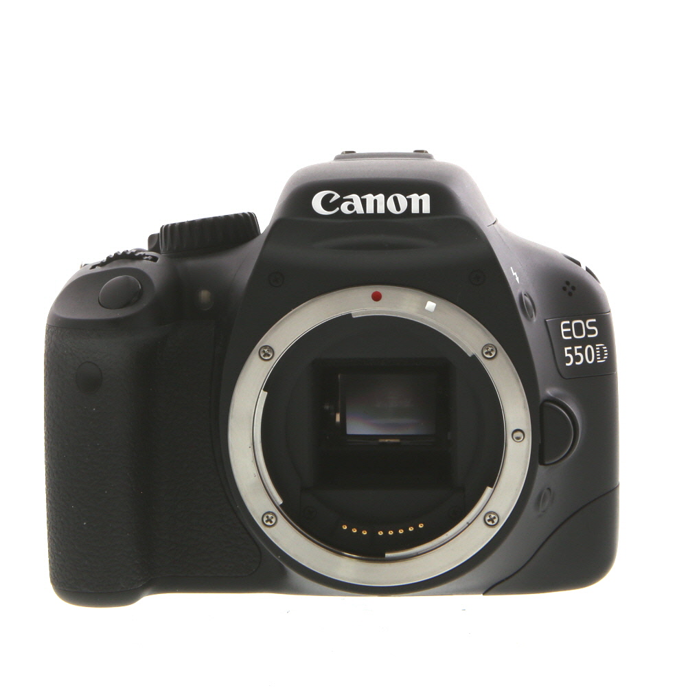 Canon EOS 550D DSLR Camera Body, Black | 18MP | European Version of Rebel T2I