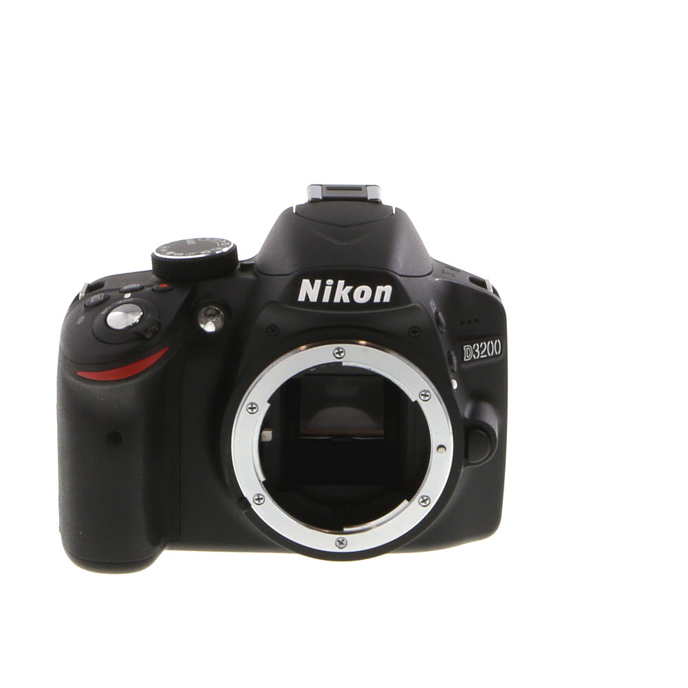 Nikon D3200 DSLR Camera Body, Black | 24.2MP