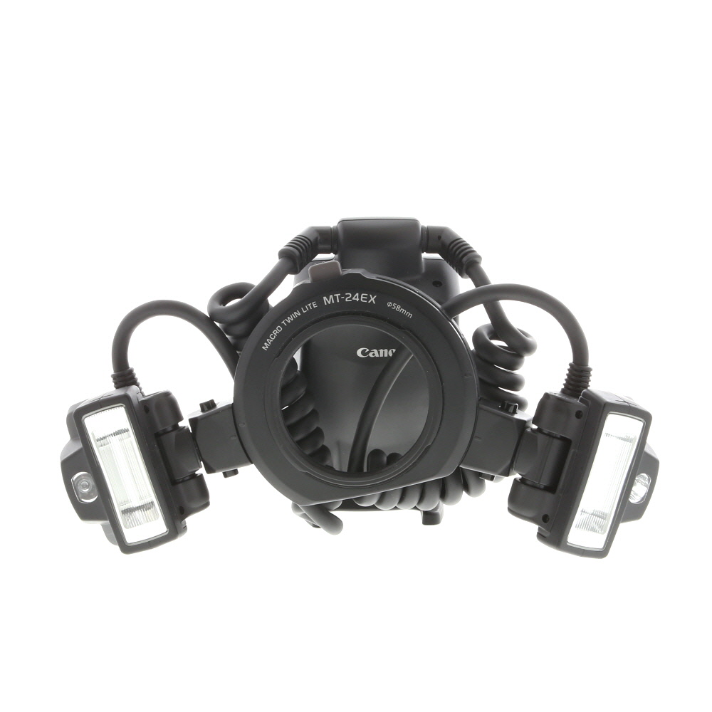 Canon MT-24EX Macro Twin Lite Flash Unit (for use with Canon MP-E 65mm, EF 50 f/2.5, 100 f/2.8 Macro Lenses)