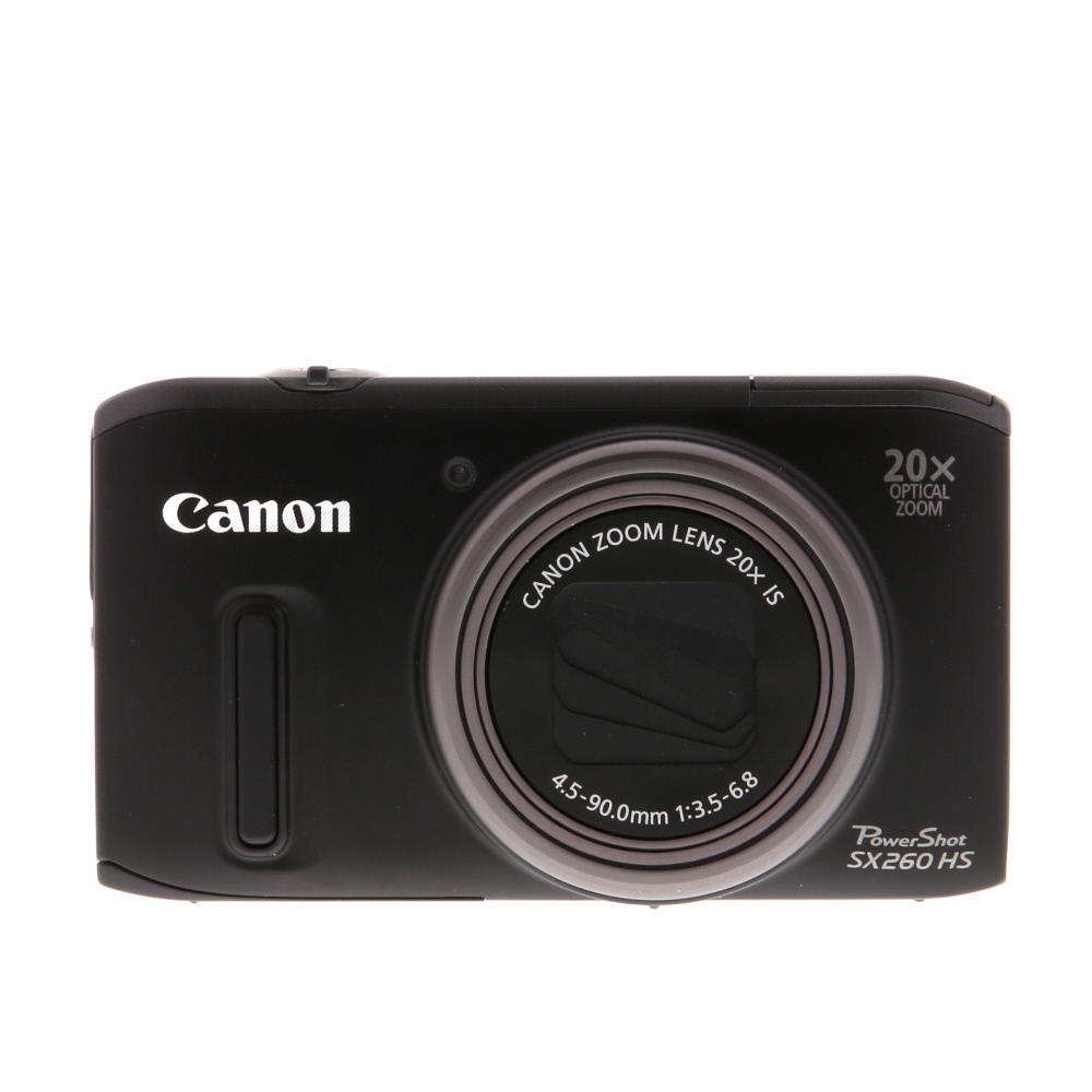Canon PowerShot SX260 HS Digital Camera, Black | 12.1MP