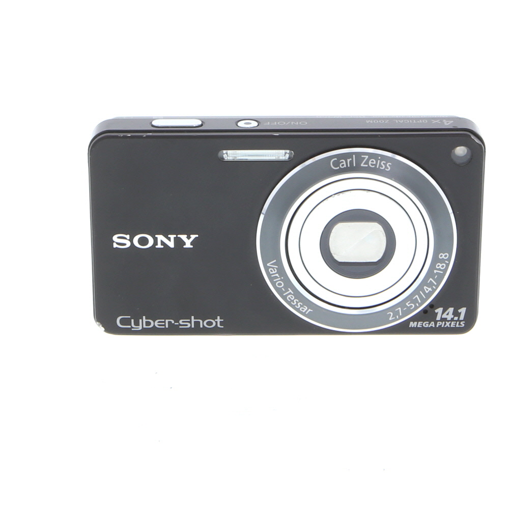 Sony Cyber-Shot DSC-W350 Digital Camera, Black | 14.1MP