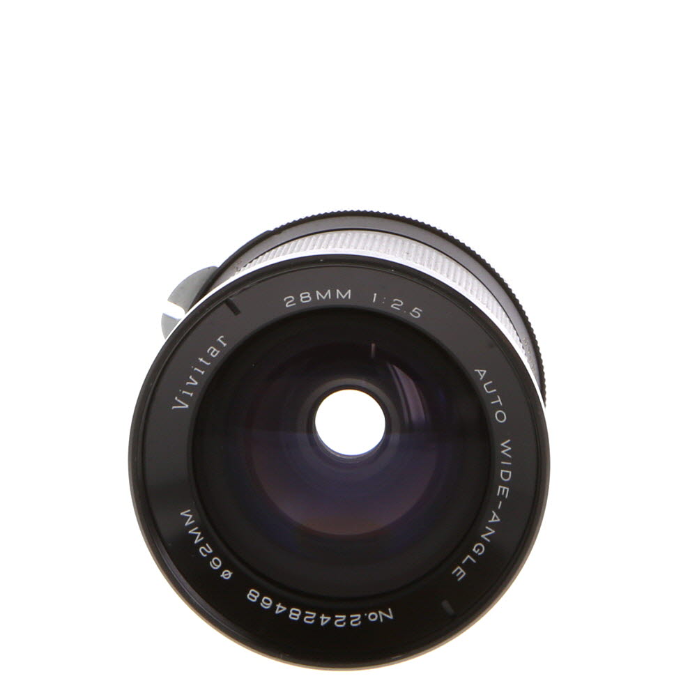 Vivitar 28mm f/2.5 Auto Wide-Angle Non-AI Manual Focus Lens for Nikon | 62