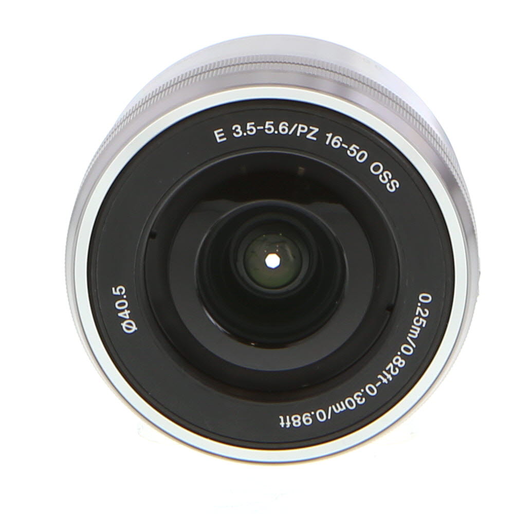 Sony E 16-50mm f/3.5-5.6 PZ OSS Autofocus APS-C Lens for E-Mount, Silver | 40.5 | SELP1650