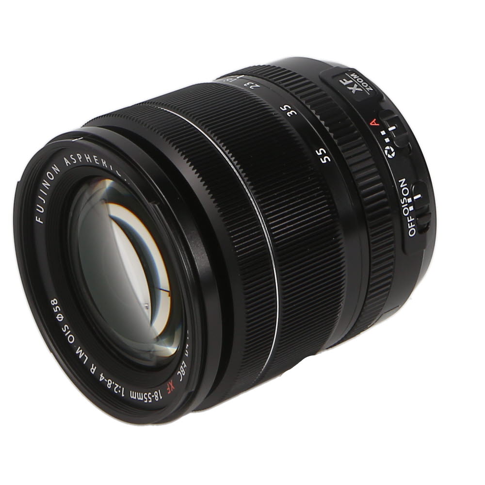 Fujifilm XF 18-55mm f/2.8-4 R LM OIS Fujinon APS-C Lens for X-Mount, Black | 58