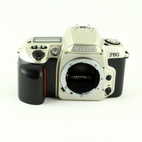 Nikon F60 Silver QD (Euro Version Of N60QD) 35mm Camera Body