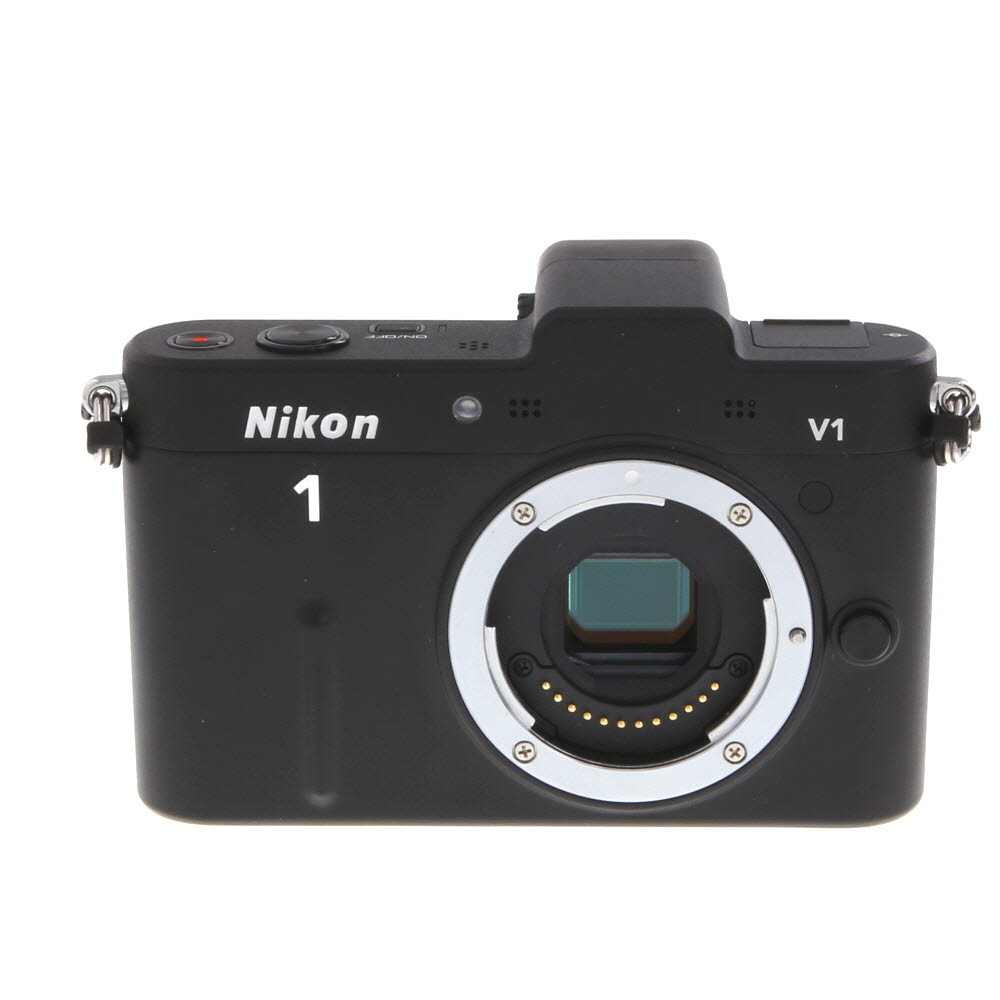 Nikon 1 V1 Mirrorless Camera Body, Black | 10.1MP