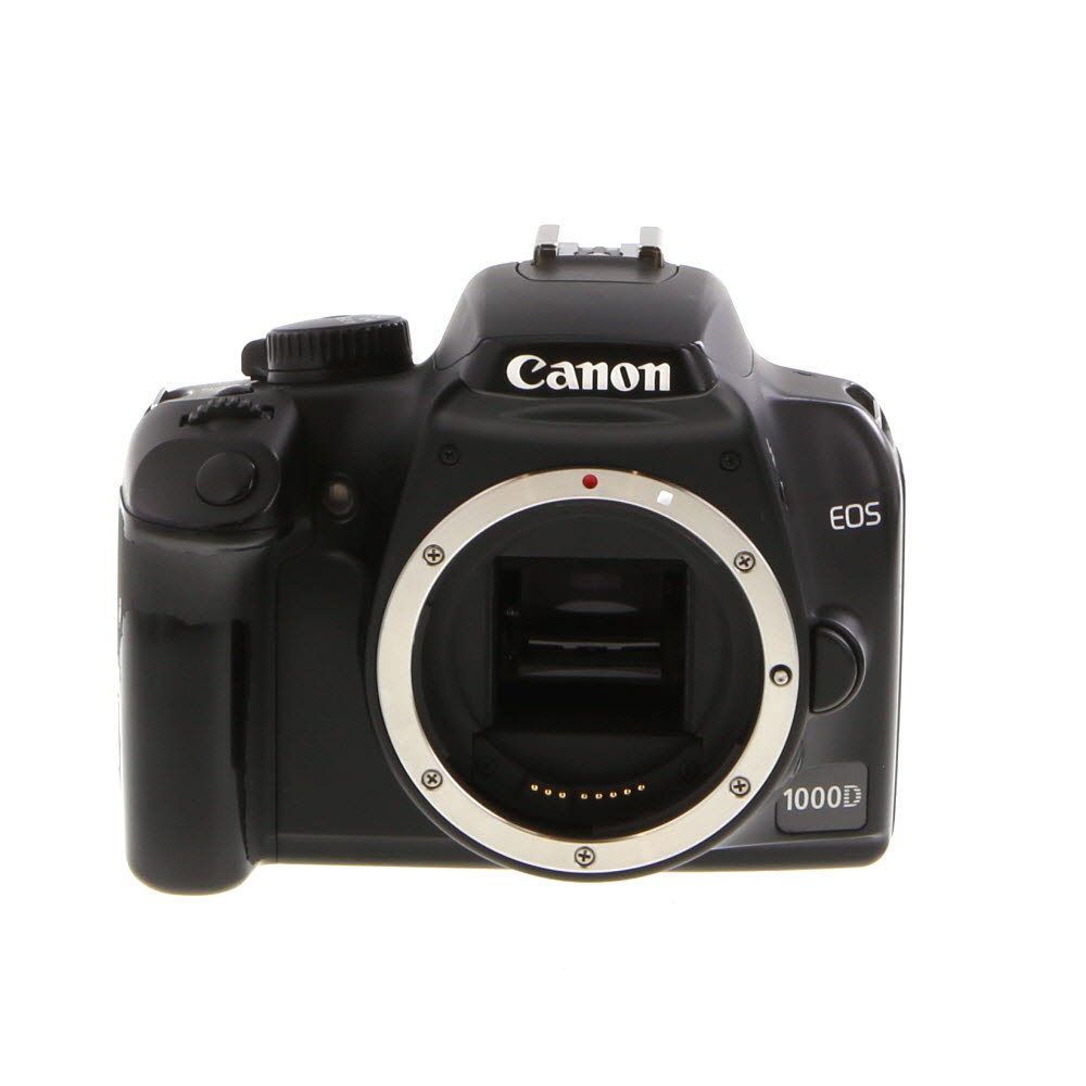 Canon EOS 1000D DSLR Camera Body, Black | 10.1MP | European Rebel XS