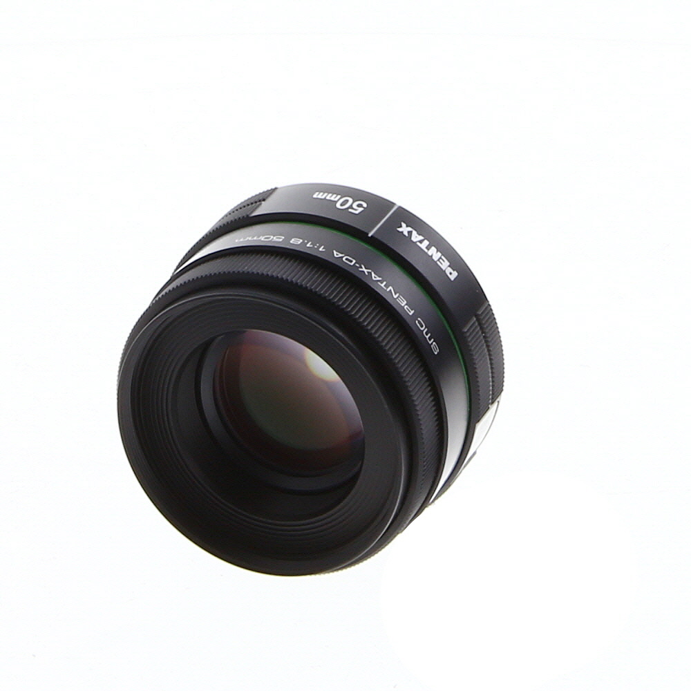 Pentax 50mm f/1.8 SMC PENTAX-DA Autofocus APS-C Lens for K-Mount, Black | 52