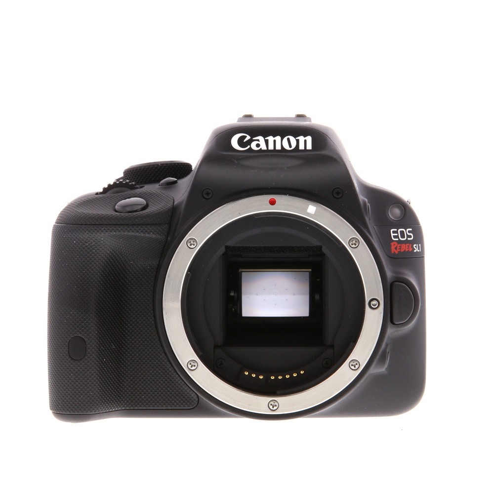 Canon EOS Rebel SL1 DSLR Camera Body, Black | 18MP