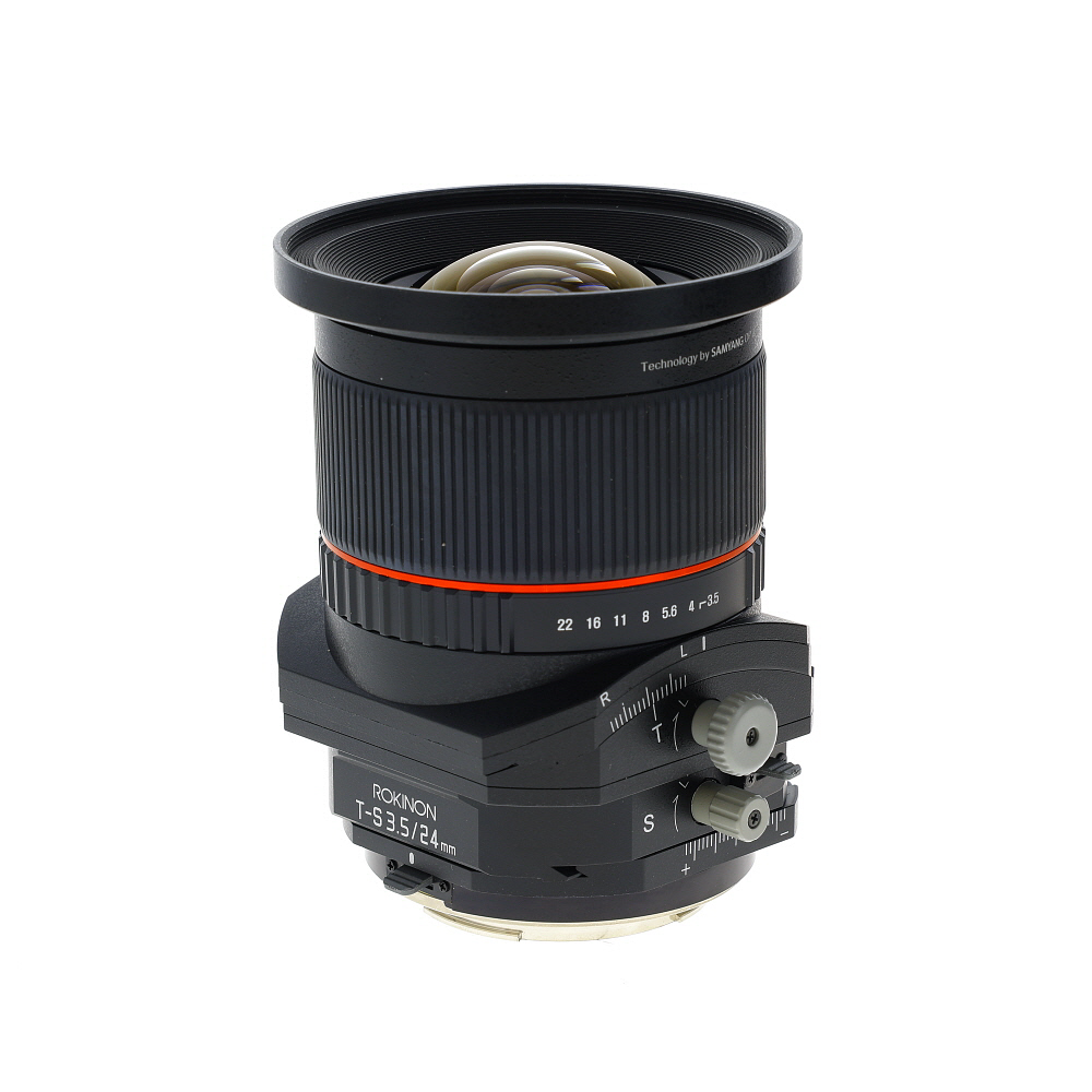 Rokinon 24mm f/3.5 Tilt-Shift ED AS UMC Manual Lens for Canon EF-Mount | 82