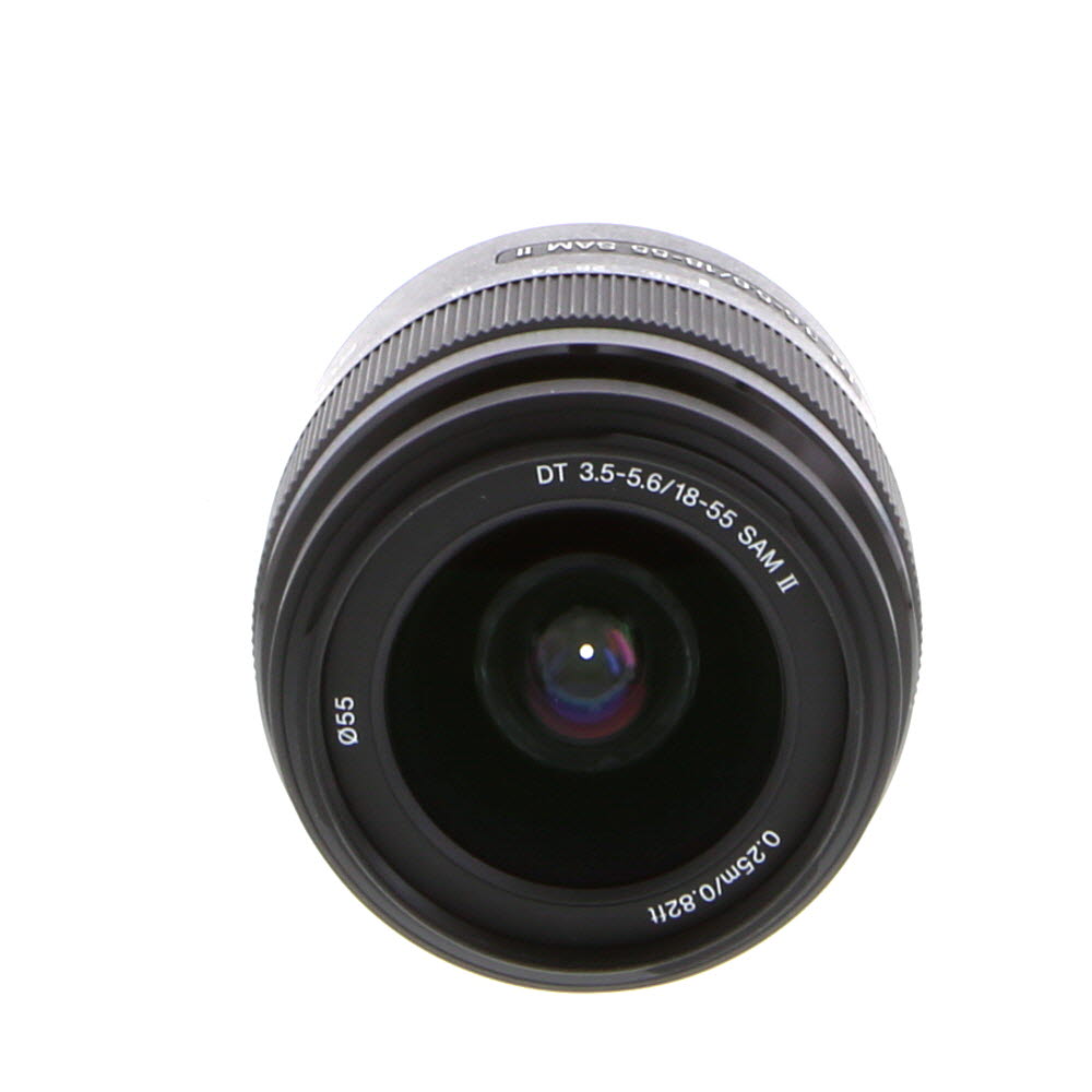 Sony 18-55mm f/3.5-5.6 DT SAM II (SAL18552) A-Mount Autofocus Lens [55]