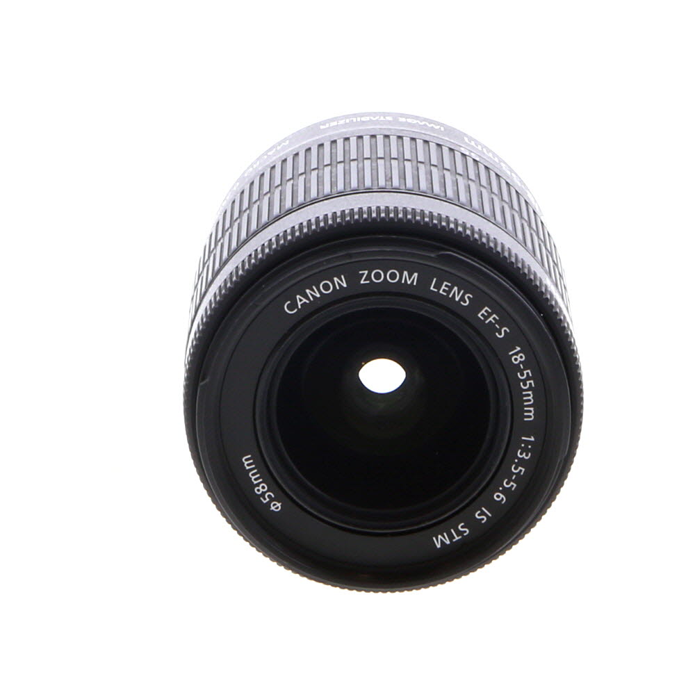 Canon EF-S 18-55mm f/3.5-5.6 IS STM Autofocus APS-C Lens, Black | 58