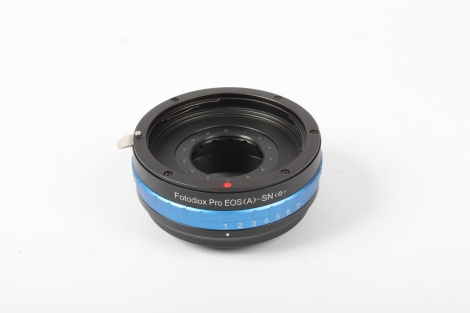 FotodioX PRO Mount Adapter with Tripod Mount for Canon EOS EF Lens to Sony E-Mount