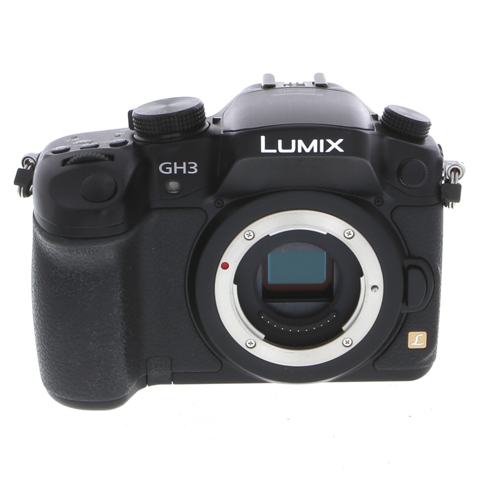 Panasonic Lumix DMC-GH3 Mirrorless MFT (Micro Four Thirds) Camera Body, Black | 16MP