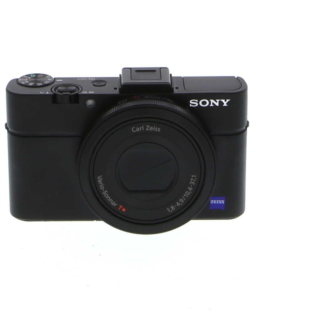 Sony Cyber-Shot DSC-RX100 II Digital Camera, Black | 20.2MP