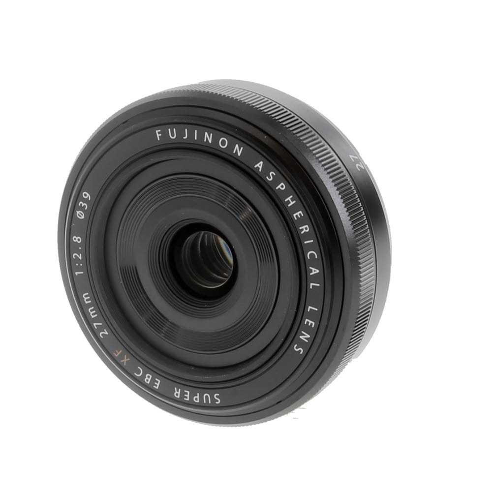 FUJIFILM XF 27mm f/2.8 Fujinon APS-C Lens for X-Mount, Black | 39