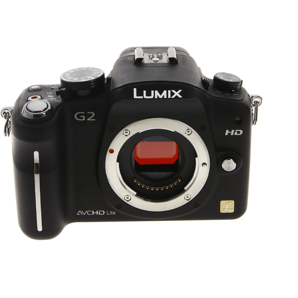 Panasonic Lumix DMC-G2 Mirrorless MFT (Micro Four Thirds) Camera Body, Black | 12.1MP
