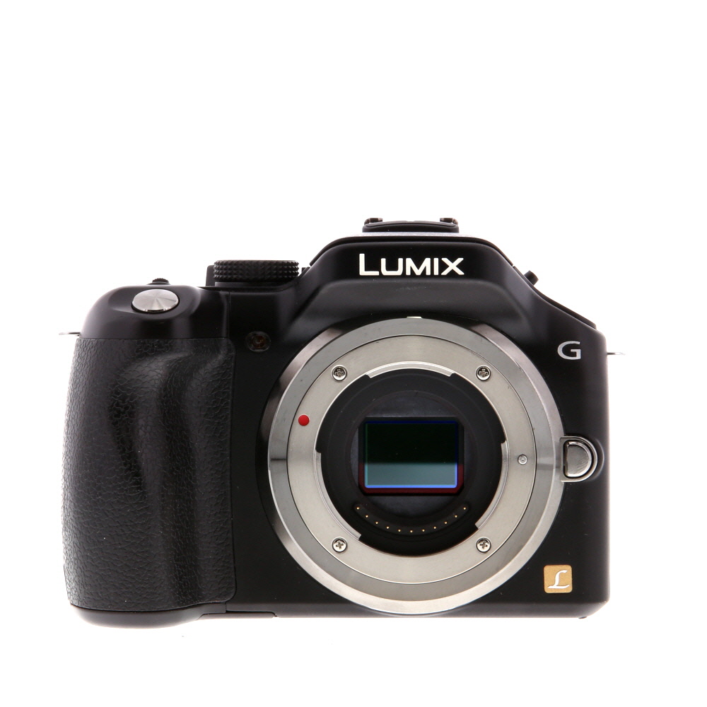 Panasonic Lumix DMC-G5 Mirrorless MFT (Micro Four Thirds) Camera Body, Black | 16MP