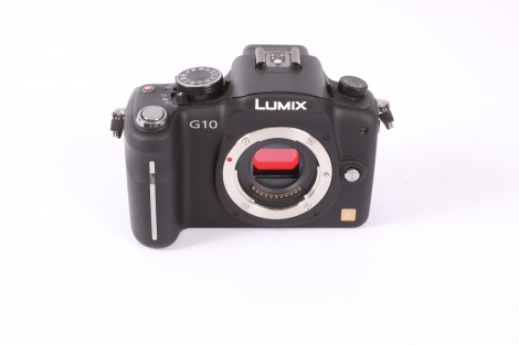 Panasonic Lumix DMC-G10 Mirrorless MFT (Micro Four Thirds) Camera Body, Black | 12.1MP