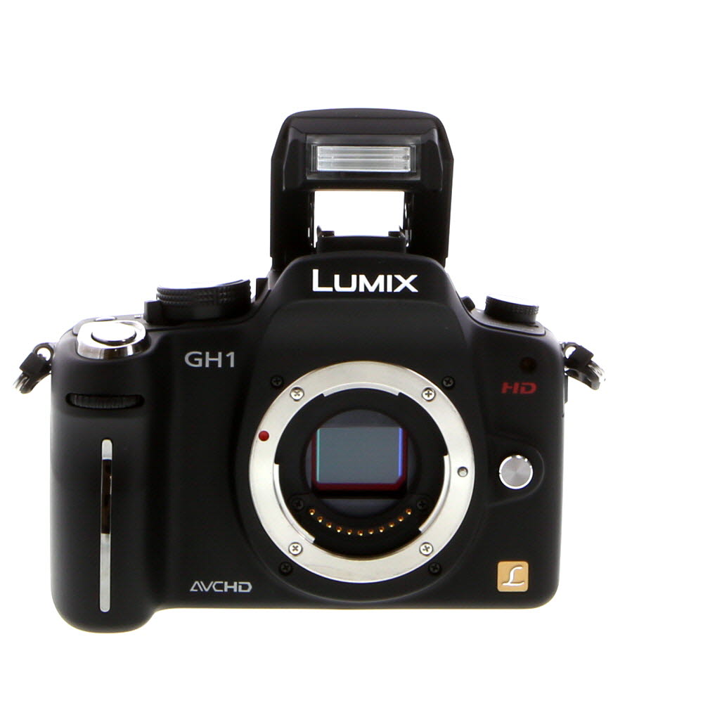 Panasonic Lumix DMC-GH1 Mirrorless MFT (Micro Four Thirds) Camera Body, Black | 12.1MP