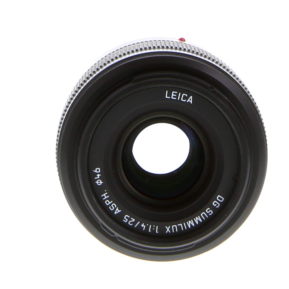 Panasonic Lumix Leica 25mm f/1.4 DG Summilux ASPH. Lens for MFT (Micro Four Thirds), Black | 46