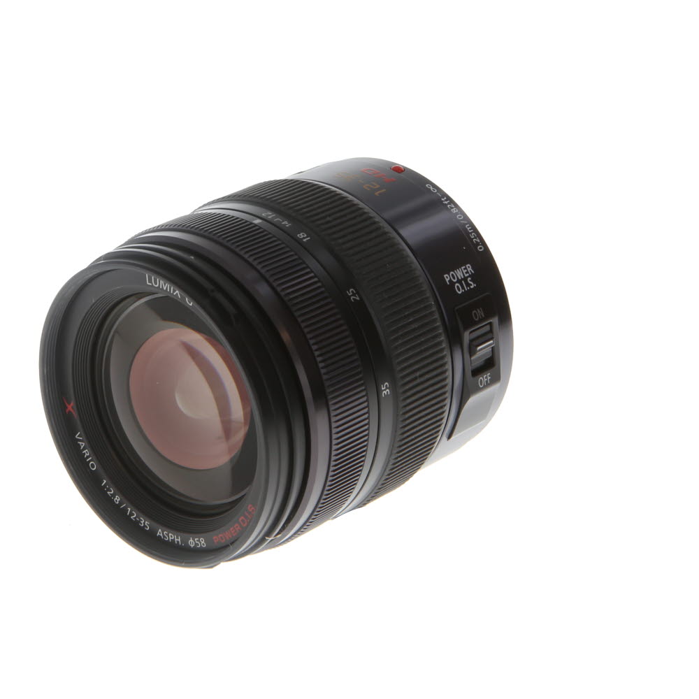 Panasonic Lumix G X Vario 12-35mm f/2.8 ASPH. HD Power O.I.S. Lens for MFT (Micro Four Thirds), Black | 58