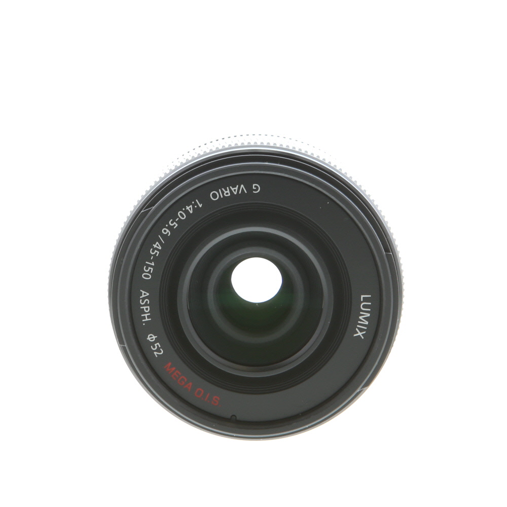 Panasonic Lumix G Vario 45-150mm f/4-5.6 ASPH. Mega O.I.S. Lens for MFT (Micro Four Thirds), Black | 52