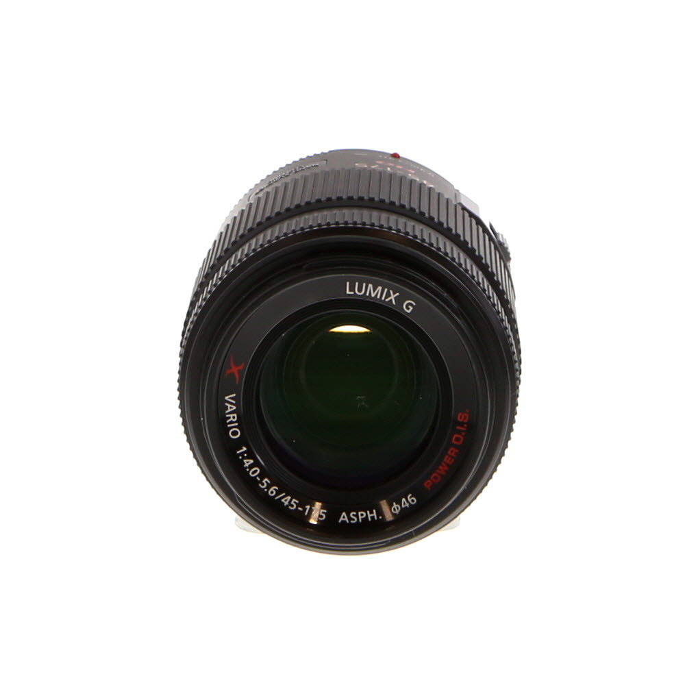 Panasonic Lumix G X Vario 45-175mm f/4-5.6 ASPH. HD PZ Power O.I.S. Lens for MFT (Micro Four Thirds), Black | 46