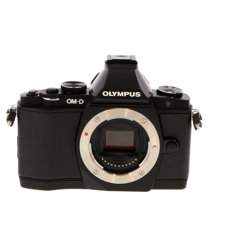 Olympus OM-D E-M5 Mirrorless MFT (Micro Four Thirds) Camera Body, Black | 16.1MP