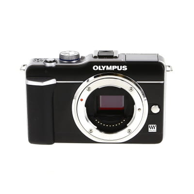 Olympus PEN E-PL1 Mirrorless MFT (Micro Four Thirds) Camera Body, Black | 12.3MP