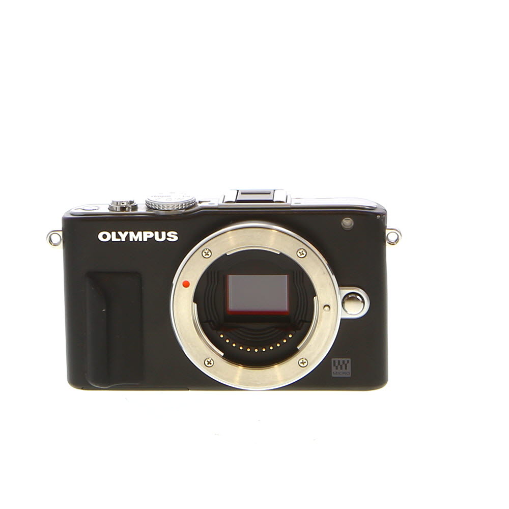 Olympus PEN Lite E-PL3 Mirrorless MFT (Micro Four Thirds) Camera Body, Black | 12.3MP