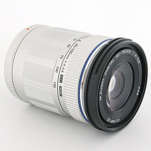 Olympus 40-150mm f/4-5.6 ED MSC M.Zuiko Autofocus Lens for MFT (Micro Four Thirds), Silver | 58