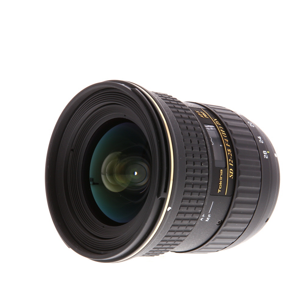 Tokina AT-X Pro 12-28mm f/4 SD (IF) DX Autofocus APS-C Lens for Nikon F-Mount | 77