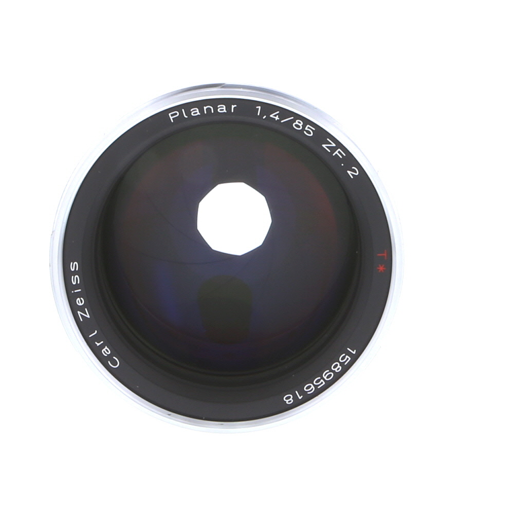 Zeiss 85mm f/1.4 Planar ZF.2 T* Lens for Nikon F-Mount, Black | 72 | (CPU Contacts)