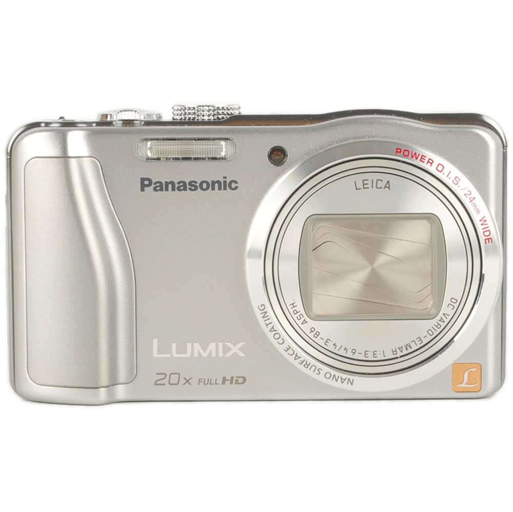 Panasonic Lumix DMC-ZS20 Digital Camera, Silver | 14.1MP