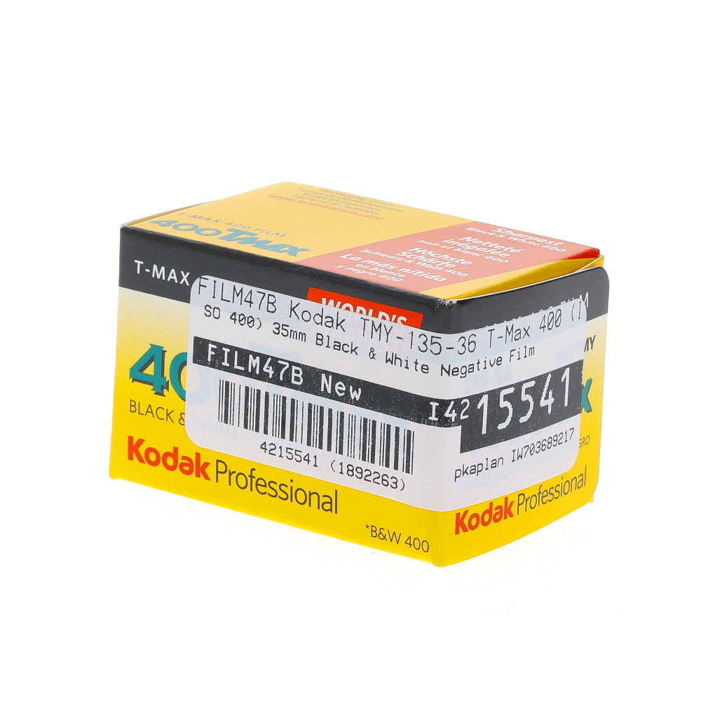 Kodak TMY-135-36 T-Max 400 (ISO 400) 35mm Black & White Negative Film