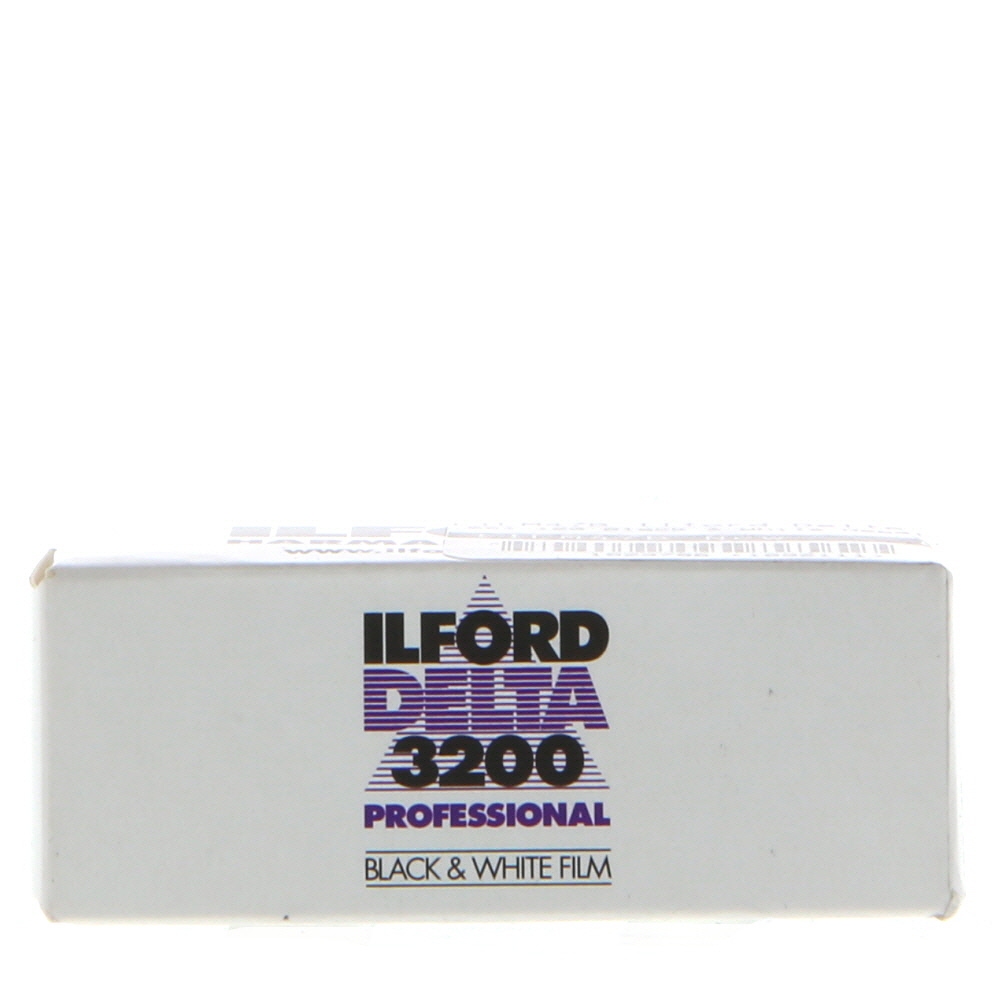 Ilford Delta 3200 Professional Black & White Negative Film, 120 Roll, ISO 3200