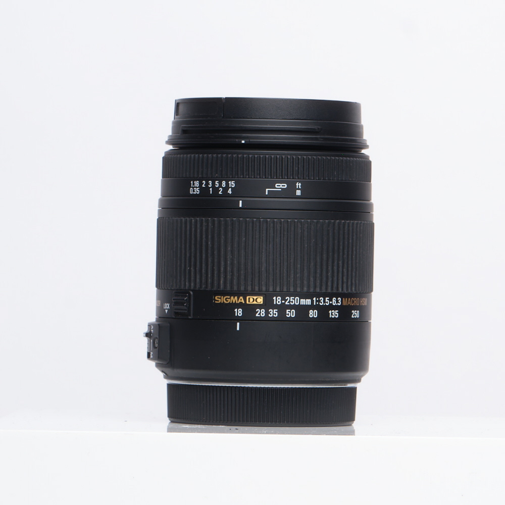 Sigma 18-250mm f/3.5-6.3 DC OS HSM Macro APS-C Lens for Canon EF-S Mount | 62
