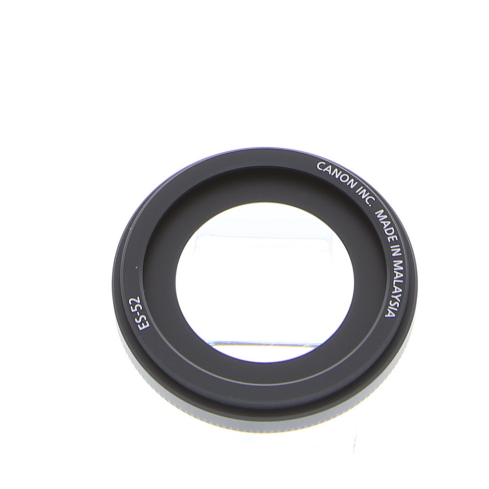 Canon ES-52 Lens Hood for EF 40mm f/2.8 STM, EF-S 24mm f/2.8 STM, EF-M 18-55mm f/3.5-5.6 IS STM