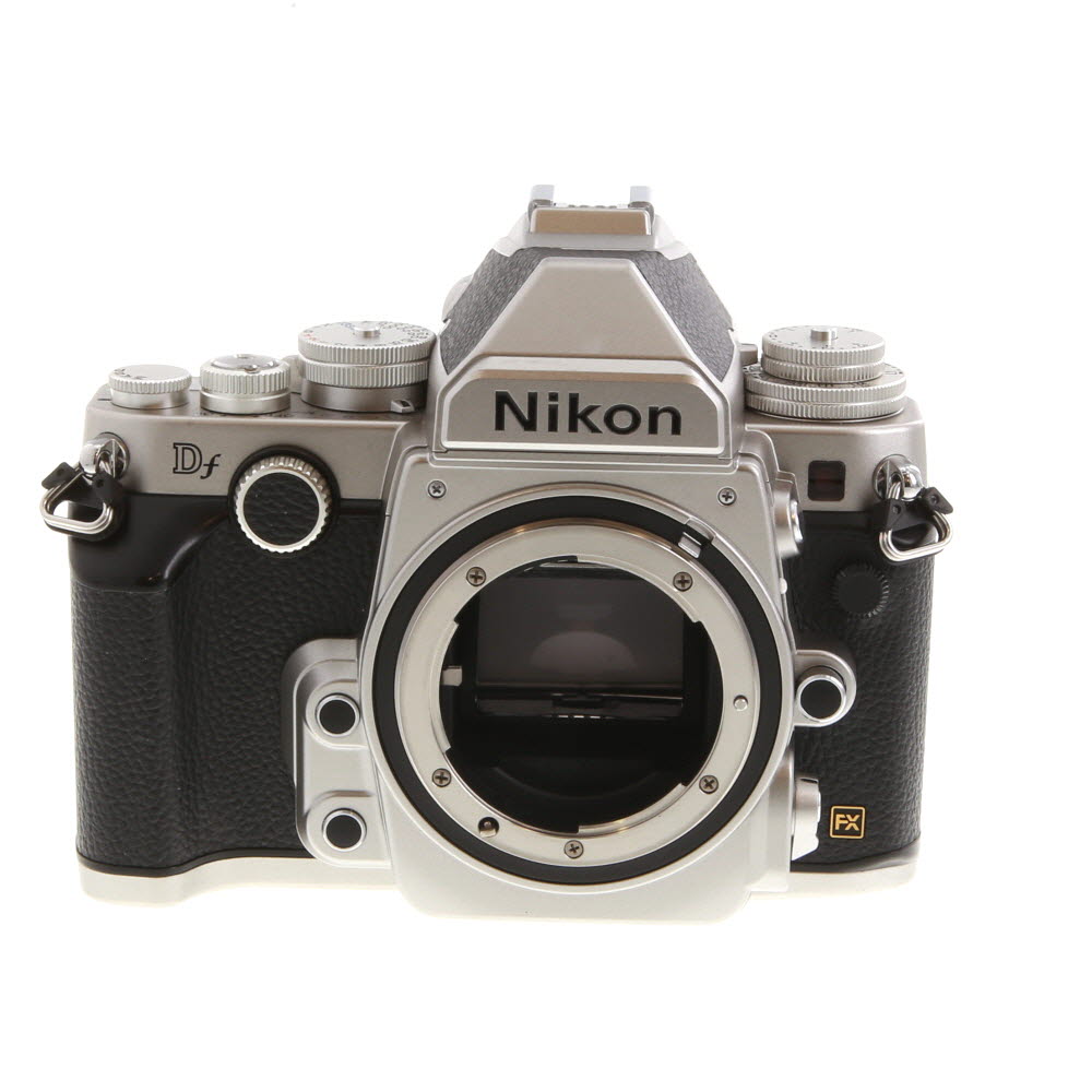 Nikon Df DSLR Camera Body, Silver | 16MP
